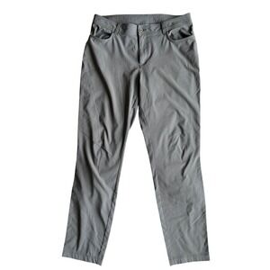 Columbia Womens Grey Hiking Outdoor Fishing Travel Pants Size 14 Regular